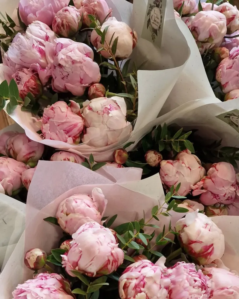 Ramilletes de flores en Madrid